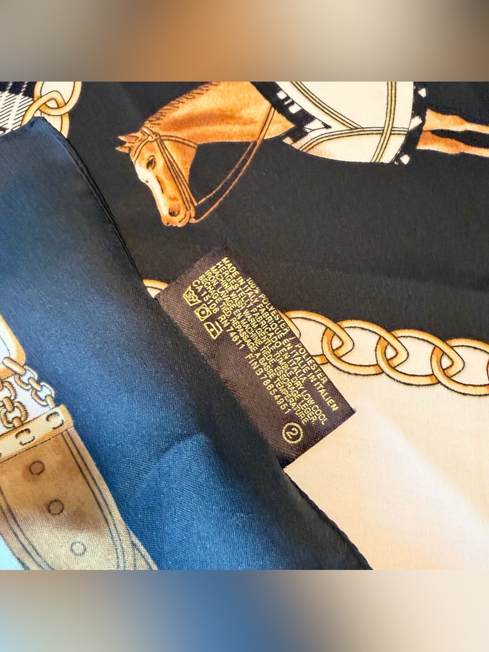 Equestrian Scarf by Art of the Scarf - Picture 5 of 5